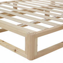 Load image into Gallery viewer, Loom Queen Wooden Bed Frame - Natural