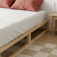 Load image into Gallery viewer, Loom Queen Wooden Bed Frame - Natural