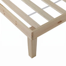 Load image into Gallery viewer, Miro Single Wooden Bed Frame - Natural
