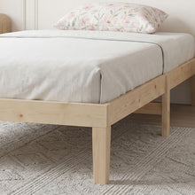 Load image into Gallery viewer, Miro King Single Wooden Bed Frame - Natural
