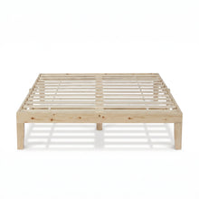 Load image into Gallery viewer, Miro Double Wooden Bed Frame - Natural