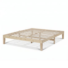 Load image into Gallery viewer, Miro Queen Wooden Bed Frame - Natural