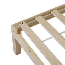 Load image into Gallery viewer, Miro Queen Wooden Bed Frame - Natural