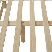 Load image into Gallery viewer, Miro Queen Wooden Bed Frame - Natural