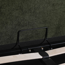 Load image into Gallery viewer, Isabella Teddy Boucle Queen Gas Lift Bed Frame - Olive Green
