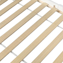 Load image into Gallery viewer, Homi Single Wooden Bed Frame - White