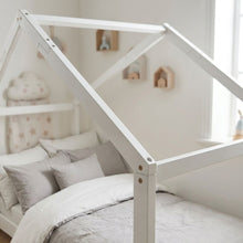 Load image into Gallery viewer, Homi Single Wooden Bed Frame - White