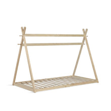 Load image into Gallery viewer, Harbor Single Wooden Bed Frame - Natural