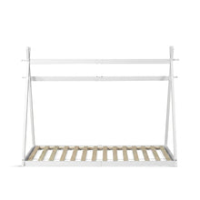 Load image into Gallery viewer, Harbor Single Wooden Bed Frame - White