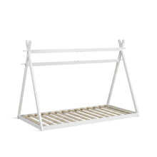 Load image into Gallery viewer, Harbor Single Wooden Bed Frame - White