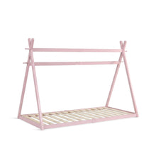 Load image into Gallery viewer, Harbor Single Wooden Bed Frame - Pink