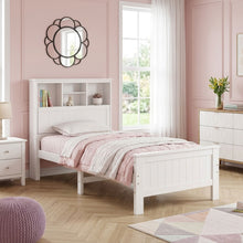 Load image into Gallery viewer, Sprout Single Wooden Bed Frame - White
