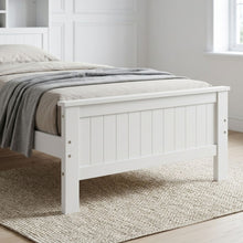 Load image into Gallery viewer, Sprout King Single Wooden Bed Frame - White