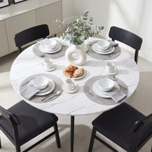 Load image into Gallery viewer, Elijah 120cm Round Dining Table - Marble