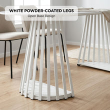 Load image into Gallery viewer, Kieran Oval Dining Table 180 x 90cm - White