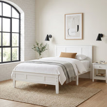 Load image into Gallery viewer, Flexa King Single Wooden Bed Frame - White