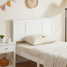 Load image into Gallery viewer, Flexa King Single Wooden Bed Frame - White