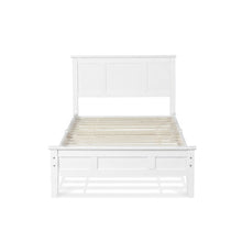 Load image into Gallery viewer, Flexa King Single Wooden Bed Frame - White