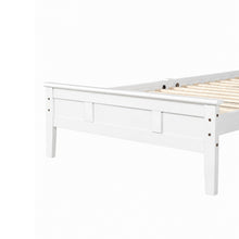 Load image into Gallery viewer, Flexa King Single Wooden Bed Frame - White
