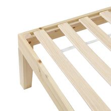 Load image into Gallery viewer, Tropi Queen Wooden Bed Frame - Natural