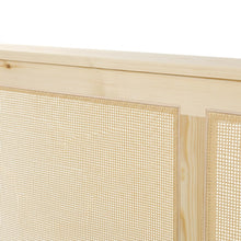 Load image into Gallery viewer, Tropi Queen Wooden Bed Frame - Natural