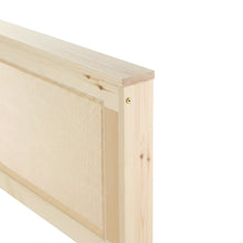 Load image into Gallery viewer, Tropi Queen Wooden Bed Frame - Natural
