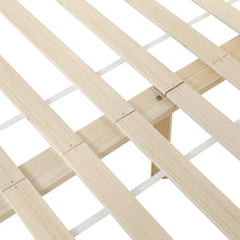 Load image into Gallery viewer, Tropi Queen Wooden Bed Frame - Natural
