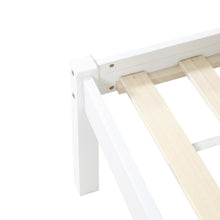 Load image into Gallery viewer, Capra Single Wooden Bed Frame - White