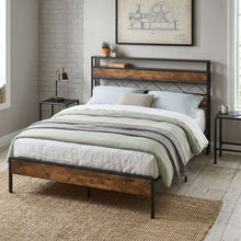 Load image into Gallery viewer, 24455-kaha-queen-metal-bed-frame-black-2607011