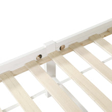 Load image into Gallery viewer, Capra Double Wooden Bed Frame - White