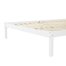 Load image into Gallery viewer, Capra Queen Wooden Bed Frame - White