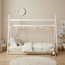 Load image into Gallery viewer, Harbor Single Wooden Bed Frame - White