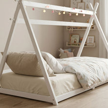 Load image into Gallery viewer, Harbor Single Wooden Bed Frame - White