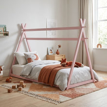 Load image into Gallery viewer, Harbor Single Wooden Bed Frame - Pink