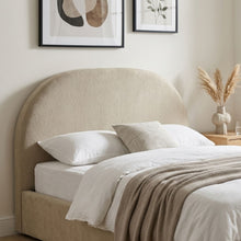 Load image into Gallery viewer, Isabella Queen Gas Lift Bed Frame - Light Taupe