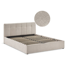 Load image into Gallery viewer, Slumber Queen Gas Lift Bed Frame - Linen Beige