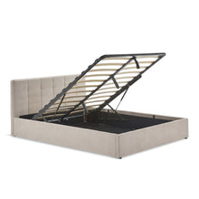 Load image into Gallery viewer, Slumber Queen Gas Lift Bed Frame - Linen Beige