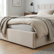 Load image into Gallery viewer, Slumber Queen Gas Lift Bed Frame - Linen Beige