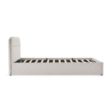 Load image into Gallery viewer, Steady Queen Gas Lift Bed Frame - Linen Beige