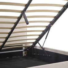 Load image into Gallery viewer, Steady Queen Gas Lift Bed Frame - Linen Beige