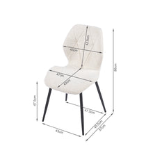 Load image into Gallery viewer, Nori Fabric Dining Chair - Set Of 4 - Beige