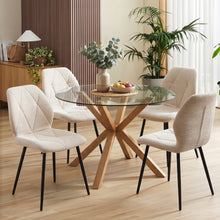 Load image into Gallery viewer, Nori Fabric Dining Chair - Set Of 4 - Beige