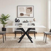 Load image into Gallery viewer, Frost Dining Table 180 x 90 x 78cm - White