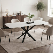 Load image into Gallery viewer, Frost Dining Table 180 x 90 x 78cm - White