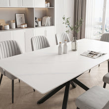 Load image into Gallery viewer, Frost Dining Table 180 x 90 x 78cm - White