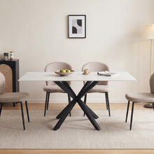 Load image into Gallery viewer, Frost Dining Table 160 x 90 x 78cm - White