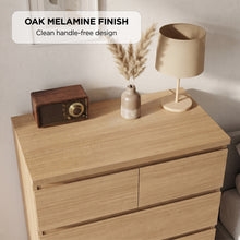 Load image into Gallery viewer, Tongass 6 Drawer Tallboy - Oak