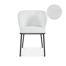 Load image into Gallery viewer, Dune Boucle Dining Chair - Set Of 2 - White