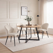 Load image into Gallery viewer, Mellow Boucle Dining Chair - Set Of 4 - Oatmeal