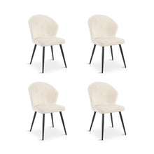 Load image into Gallery viewer, Mellow Boucle Dining Chair - Set Of 4 - Oatmeal